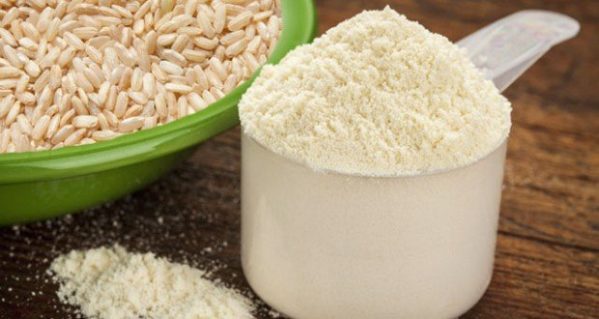 Proteína de arroz na dieta