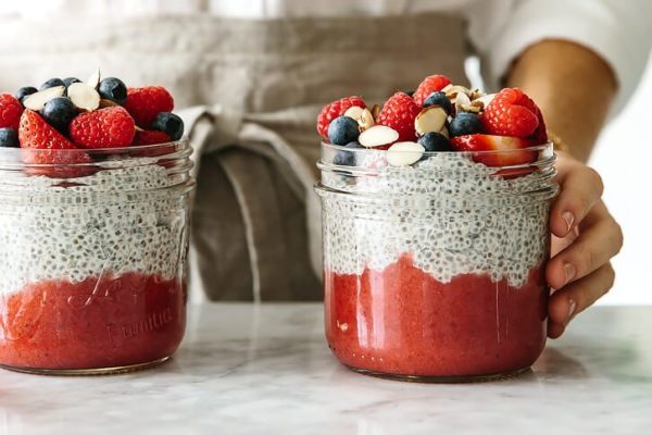 Pudim de chia